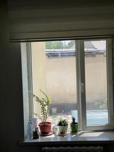 Окна: Пластиковое окно, цвет - Белый, Б/у, 142 *130, Самовывоз