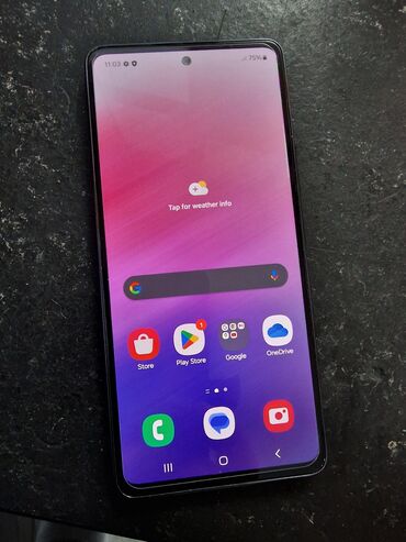 Samsung: Samsung Galaxy A53 5G, 128 GB, rəng - Qara, Barmaq izi, İki sim kartlı