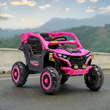 igraonica kiki: Dečiji kvad na akumulator Quad-718 Roze (12V) – SM-25402R-290 Šifra — 3