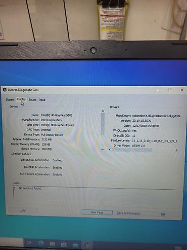HP: HP Laptop 15-bs1xx noutbuk Texniki xüsusiyyətlər: - Ekran: 15.6" (HD) — 4