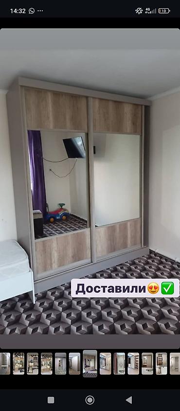 Шкаф купе, Б/у, С зеркалом, ЛДСП