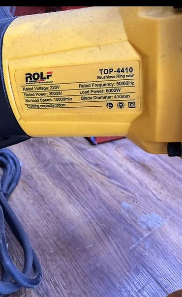Пилы: Торцовочная пила ROLF TOP-4410 / Brushless Ring Saw. Основные — 4