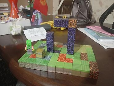 Набор для строительства в стиле Minecraft - Игровая платформа из at lalafo.kg Набор для строительства в стиле Minecraft - Игровая платформа из