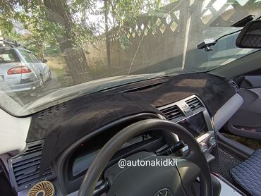 Накидки на панель: Алькантара Накидка на панель Lexus, цвет - Черный, Новый, Самовывоз, Бесплатная доставка, Платная доставка — 2