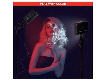 Elektronika: PHOPIK LED Video Light – 2-li işıqlandırma dəsti - 5600K rəng — 4