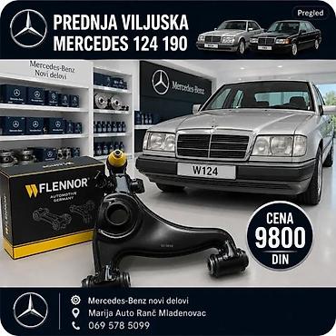 Sistem upravljanja i oslanjanja: MERCEDES 124 190 SILEN BLOK PREDNJE VILJUSKE SET PO STRANI | Silen — 3