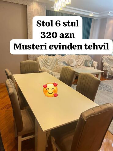 ev stulları: Masa ve stullar