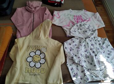 Paketi dečije odeće: Paket: Majice, Pantalone, Duksevi, Za devojčice, uzrast: 10-11 godina — 10
