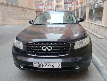 çeşqa maşını: Infiniti FX35: 3.5 l | Krossover
