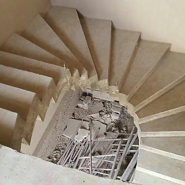 Обшивка лестниц: Леснитса тепкич куямиз бетондан — 13