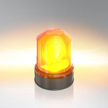 led rasveta: Upozoravajuća svetiljka sa žutim rotirajućim svetlom 70W 24V Svetlo
