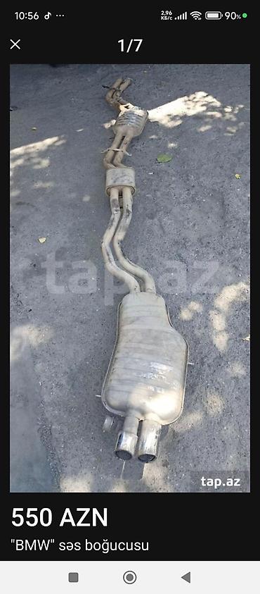 turbo az mercedes ceska: BMW səsboğucu (egzoz sistemi) Materialı temiz nerjdi. - Marka/model — 1
