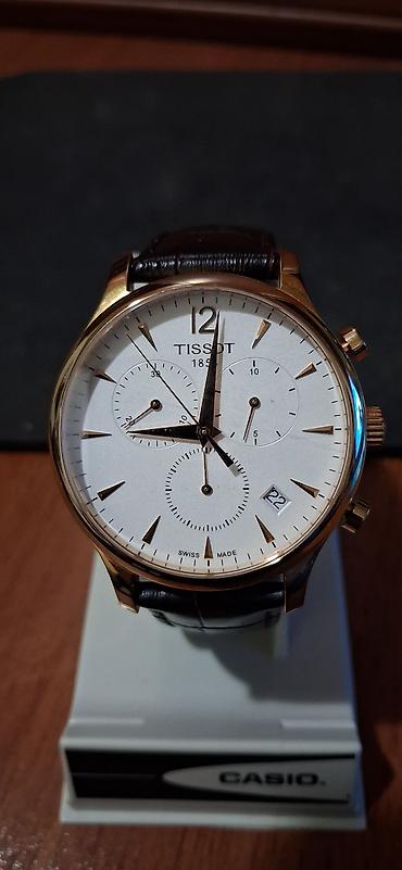 t winner saat: Tissot kişi qol saatı – klassik xronoqraf dizaynı - Brend: Tissot — 1