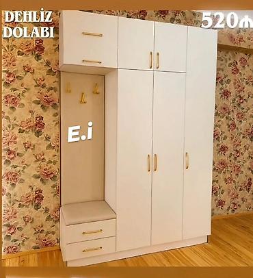 madeyra dolablar: Dehliz dolabı – funksional və modern dizayn. - Material: MDF/laminat — 1