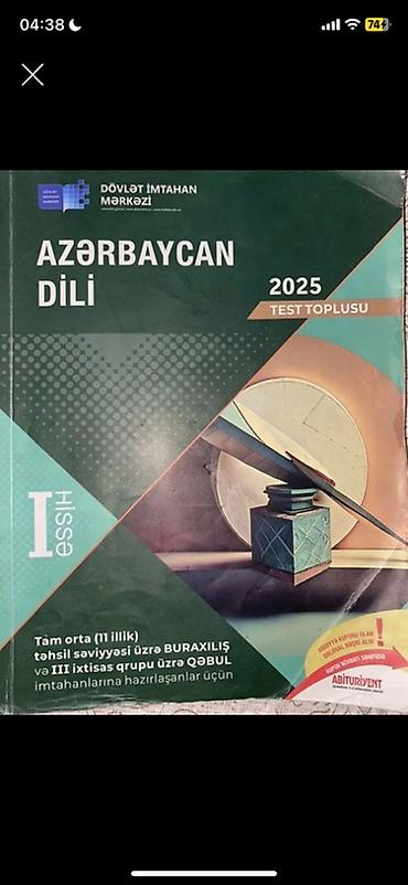 Testlər: Yeni kimidir isteyenler vp yazsin Məhsul: “Azərbaycan dili – 2025 Test — 1