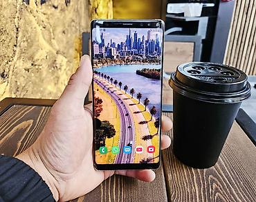 Samsung Galaxy Note 8, Б/у, 64 ГБ, цвет - Серебристый, 1 SIM