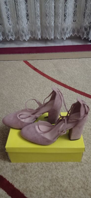 стильные летние туфли: Туфли 40, цвет - Розовый