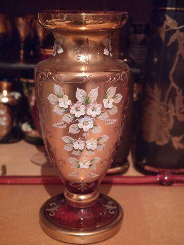 Əntiq vazalar: БОГЕМА ЧЕХОСЛАВАКИЯ АНТИКА ОТЛИЧНОЕ СОСТОЯНИЕ — 4