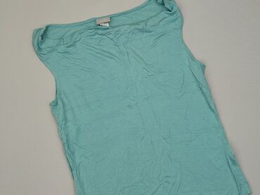 bluzki turkusowa damskie: Blouse, H&M, S (EU 36), condition - Good