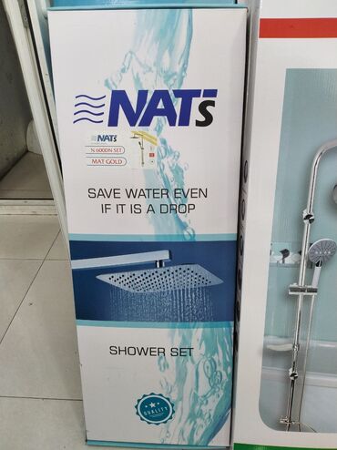 hamam duşu: NATs duş dəsti - Brend: NATs - Model: N GOODN SET - Rəng/örtük: Mat
