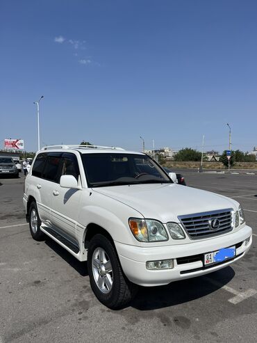 внедорожники тойота: Lexus LX: 2003 г., 4.7 л, Автомат, Бензин, Внедорожник