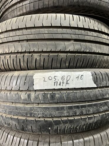 купить шины в бишкеке бу: Шиналар 205 / 60 / R 16, Жай, Колдонулган, Жуп, Жеңил унаалар, Жапония, Bridgestone