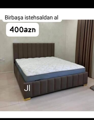 Çarpayılar: Yeni, İkinəfərlik çarpayı, Bazasız, Matras ilə, Siyirməsiz — 8