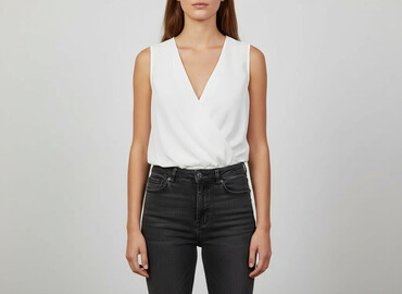 kamizelka damska długa mohito: Mohito, Women's blouse, size M