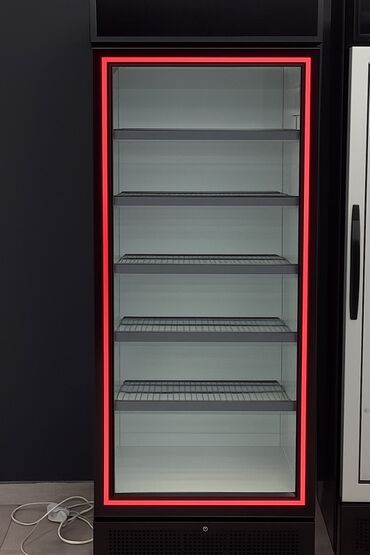 Промышленные морозильники: Vitrin tipli ticarət soyuducusu - Şüşə qapılı, dik konstruksiya