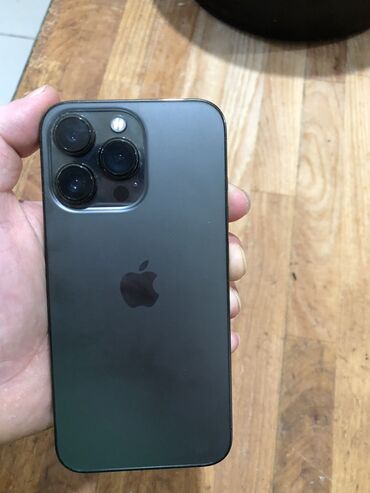 телефон вйфон: IPhone 13 Pro, Новый, 128 ГБ, Black Titanium, Защитное стекло, Чехол, 100 %