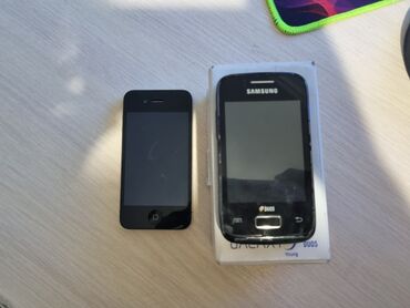 4 tb: IPhone 4, Б/у, Зарядное устройство, Коробка