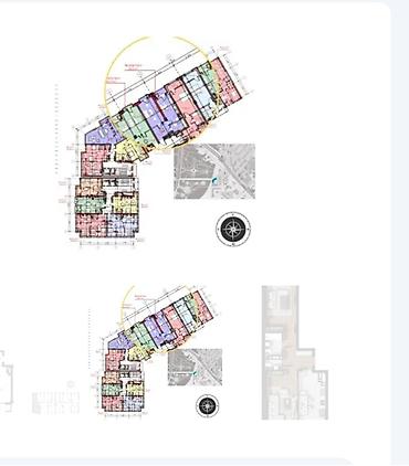 жк алтай: 2 комнаты, 77 м², 7 мкр Элитка, 5 этаж, ПСО (под самоотделку) — 2