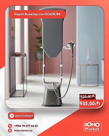 Ütülər və buxarlayıcılar: Philips Geyim Buxarlayıcısı GC628/86 - Şaquli və üfüqi buxarlama üçün — 1