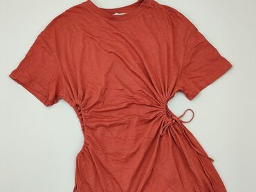 bluzki damskie na krótki rekaw: Sukienka, S, Bershka, stan - Dobry