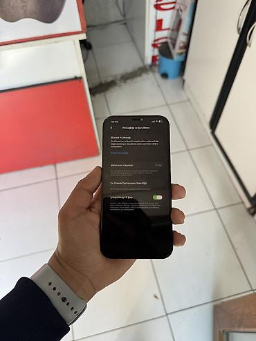 electronics iphone: IPhone 12 Pro Max, 128 GB, Blue Titanium, Simsiz şarj — 5