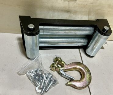 Товары и оборудование для с/х животных: АВТО ЛЕБЕДКИ 12/24 Вт от компании «Техномаш» 9,3мм трос 20 м 9500LB — 13