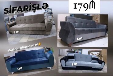 Masa və oturacaq dəstləri: Divan, Yeni, Açılan, Bazalı, Parça, Ödənişli çatdırılma