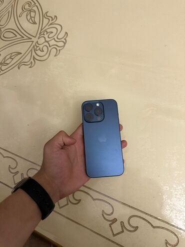 Avtoelektronika: IPhone 15 Pro, Blue Titanium, Face ID