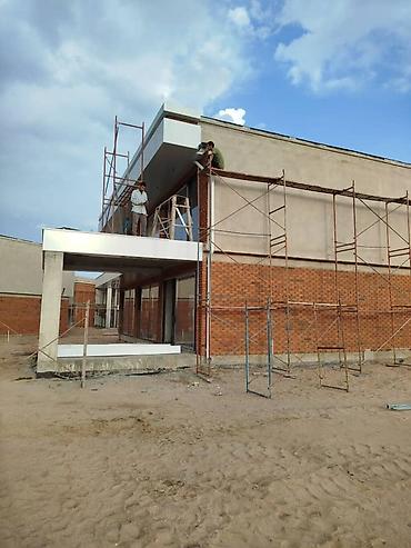 Фасадные работы: Фасадные работы и монтаж навесов/козырьков из композитных панелей и — 3