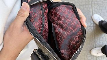 fabric case: Мужская сумка через плечо BUTUN, форм‑фактор планшет/мессенджер — 3
