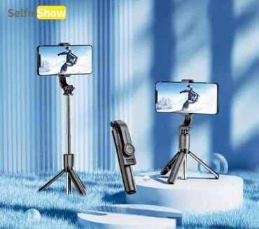 telefon üçün tripod: Tripod və selfi çubuğu iki funksiya birinde . Keyfiyyətli gövdə 360