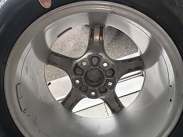 porsche disk: Məhsul: Porsche loqolu yüngül lehimli disk + Continental şin komplekti — 4