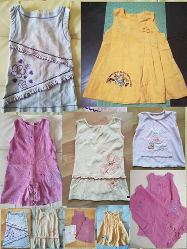 Paketi dečije odeće: Paket: Suknje, Haljine, Pantalone, Za devojčice, uzrast: 18 meseci — 12