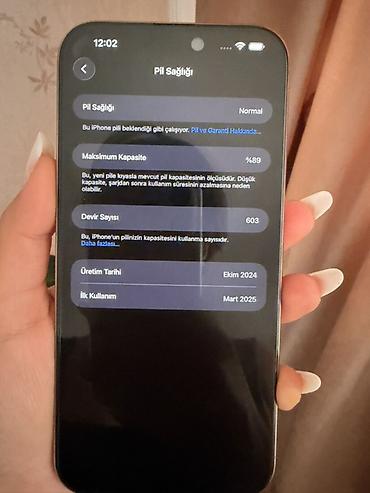 89: IPhone 16 Pro Max, 512 GB, Natural Titanium, Face ID — 1