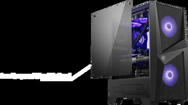 Korpuslar: MSI MAG Forge 100M Gaming Case 🔸ATX / Micro-ATX / Mini-ITX 🔸2 × USB — 2