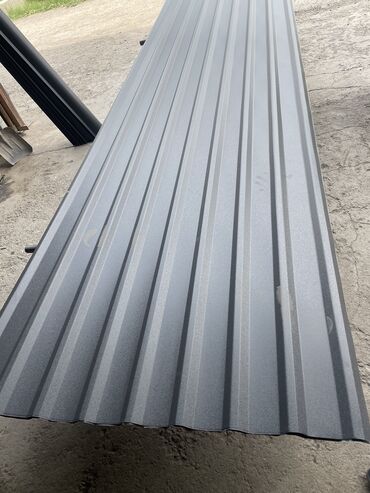 Профнастил: Серый матовый профнастил 0.35.04.0.45. 050’толщина бар только Россия — 6