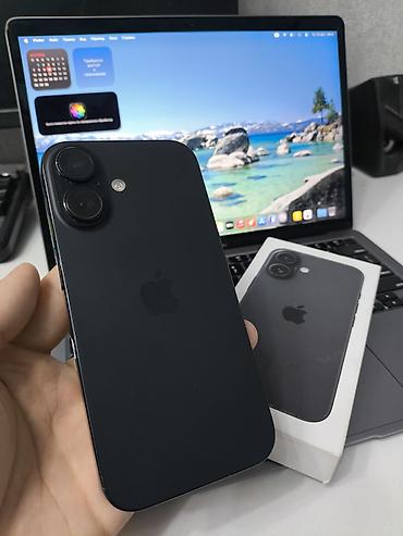 айфон 16 новый: IPhone 16, Б/у, 128 ГБ, Зарядное устройство, Кабель, Коробка — 2