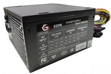 Izvori napajanja: GMB POWER napajanje za računar – 650W (model GMB-650) - Snaga: 650 W — 2
