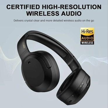 Dinamiklər və kolonkalar: 🎧 Edifier W820NB Plus Black – Bluetooth ANC & Hi-Res Wireless