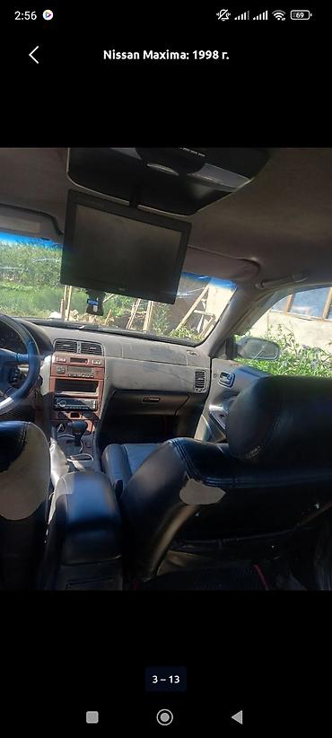 Унаа: Nissan Maxima: 1998 г., 2 л, Автомат, Газ, Седан — 10